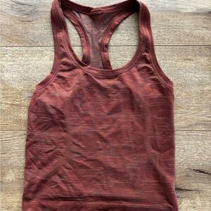 Lululemon Women's Brown Swiftly Tech Racerback Tank Top